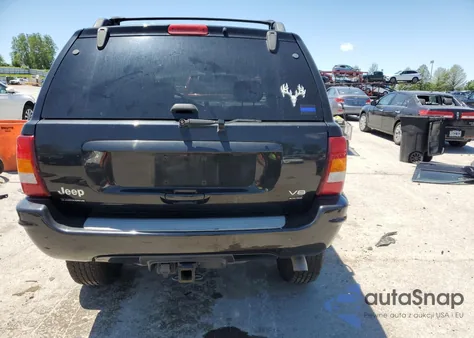 2004 Jeep Grand Cherokee Overland из США, поврежденный, VIN 1J8GW68J34C103309